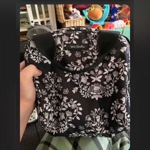 Vera Bradley Black and White Floral lunchbox bag